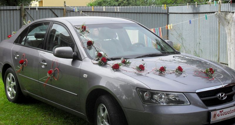 dekoracja samochodów weselnych lublin (4)